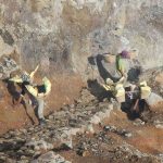 Mineros del Kawah Ijen