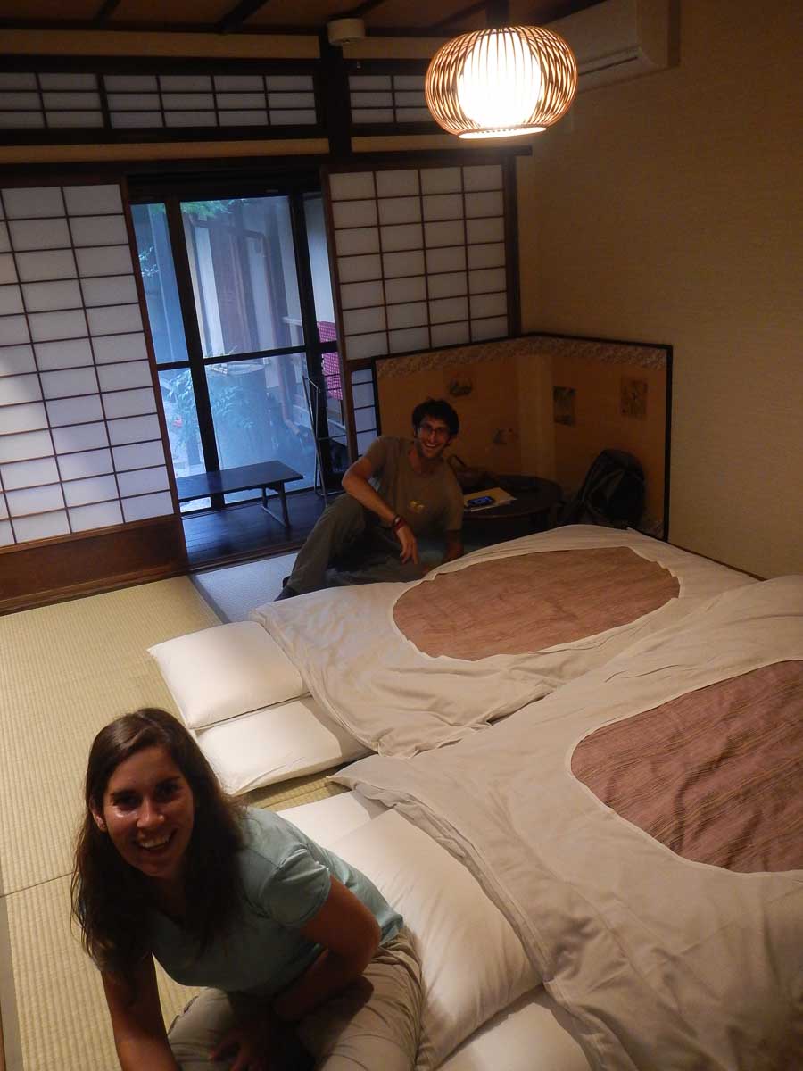 Dormir en Japón