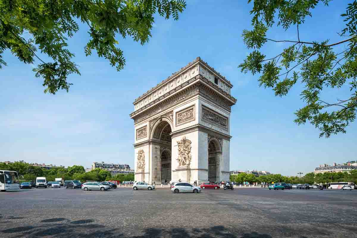 París en 5 días: Arco del Triunfo