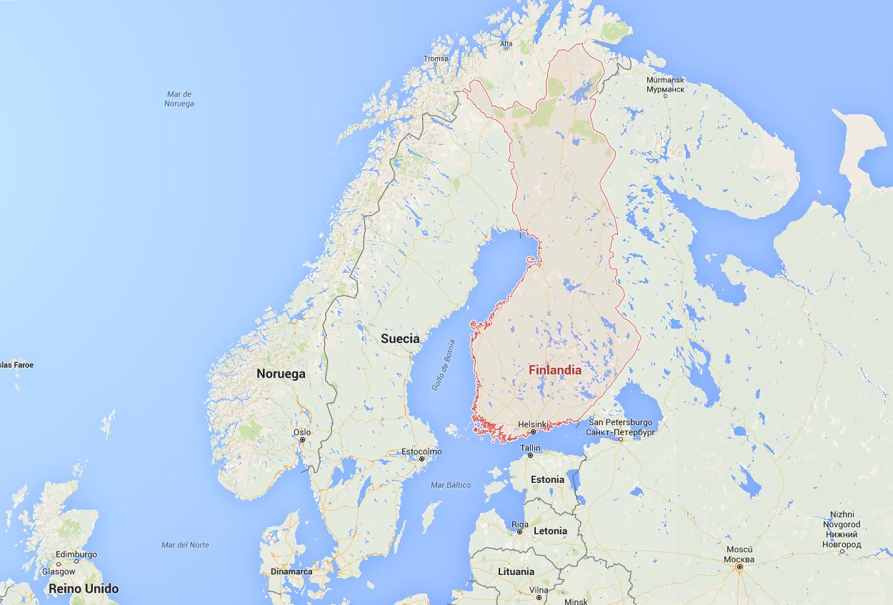 норвегия карта фото