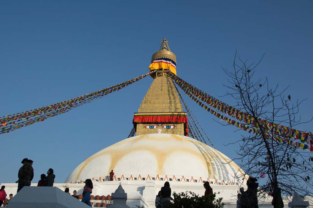 Estupa en Nepal