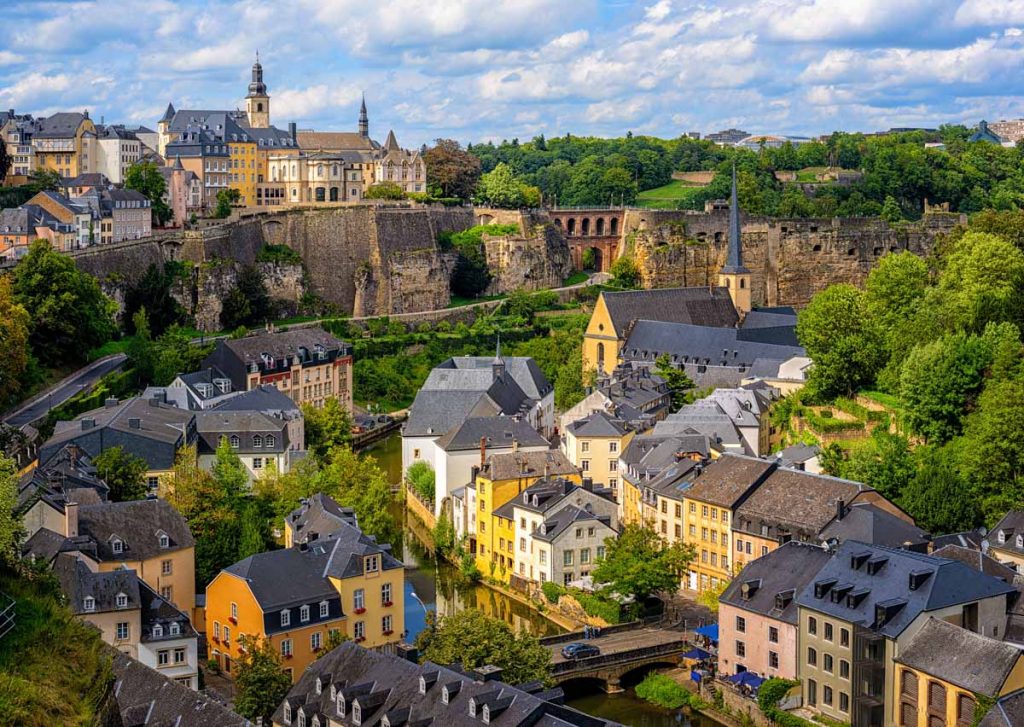 Viajar a Luxemburgo.