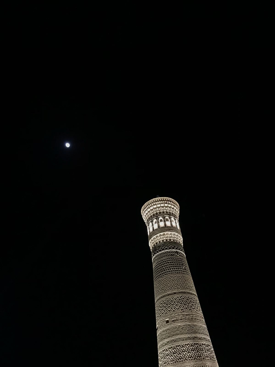 Minarete en Bukhara
