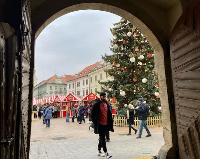 Bratislava en Navidad