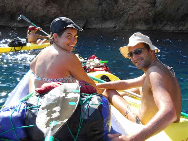 Kayak en Ibiza