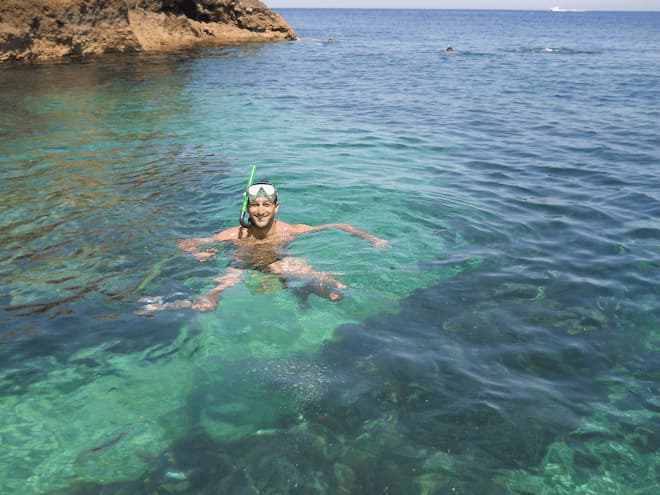 Snorkel en Ibiza